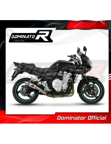 Silencieux slip-on Dominator GP1 pour Suzuki GSF 650 Bandit N / S (2007-2016)