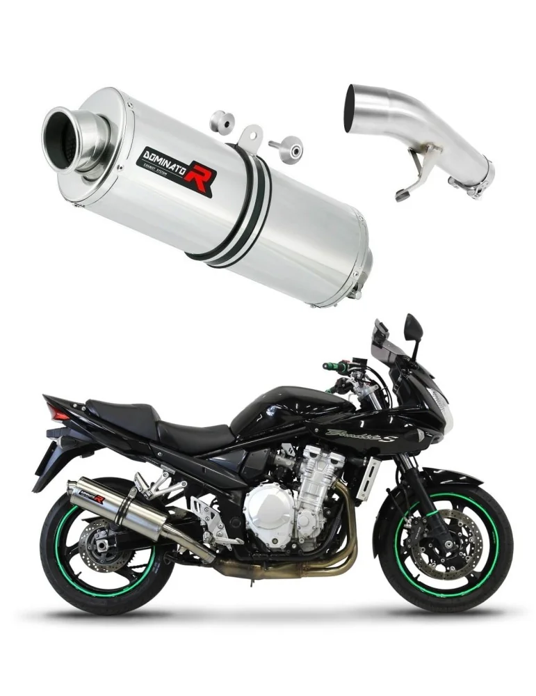 Silencieux slip-on Dominator OV pour Suzuki GSF 650 Bandit N / S (2007-2016)