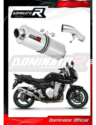 Silencieux slip-on Dominator OV pour Suzuki GSF 650 Bandit N / S (2007-2016)