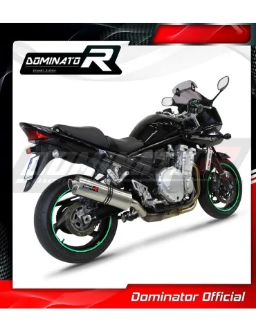 Silencieux slip-on Dominator OV pour Suzuki GSF 650 Bandit N / S (2007-2016)