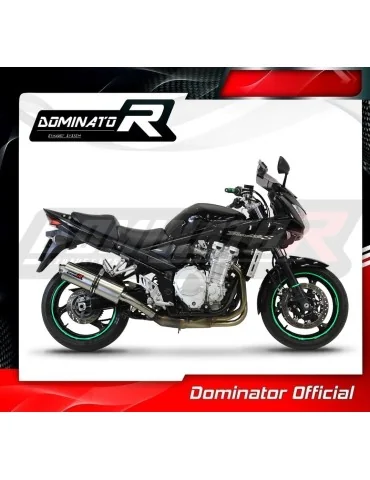 Silencieux slip-on Dominator OV pour Suzuki GSF 650 Bandit N / S (2007-2016)
