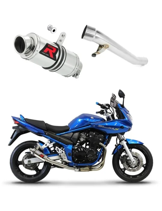 Silencieux slip-on Dominator GP1 pour Suzuki GSF 650 Bandit N / S (2005-2006)