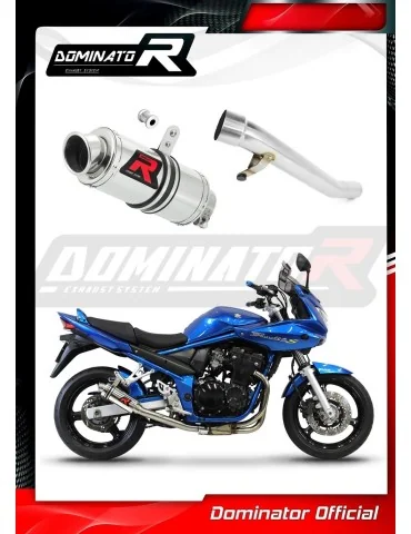 Silencieux slip-on Dominator GP1 pour Suzuki GSF 650 Bandit N / S (2005-2006)