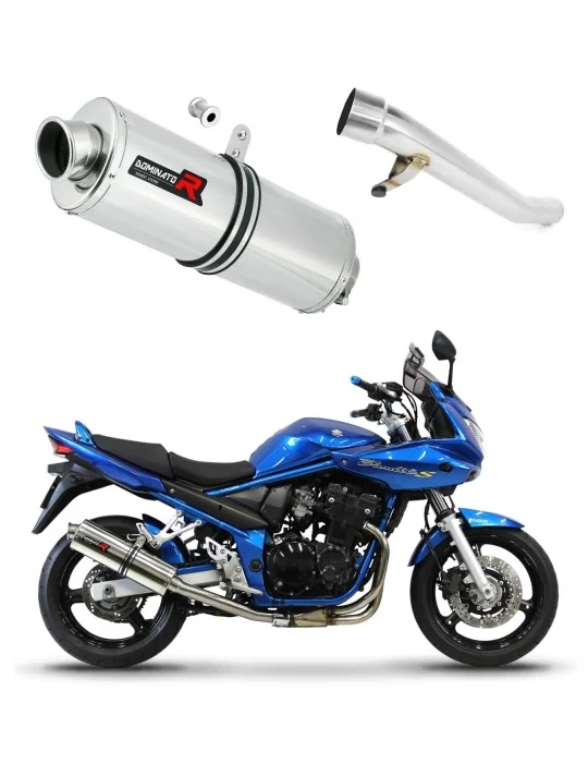 Silencieux slip-on Dominator OV pour Suzuki GSF 650 Bandit N / S (2005-2006)
