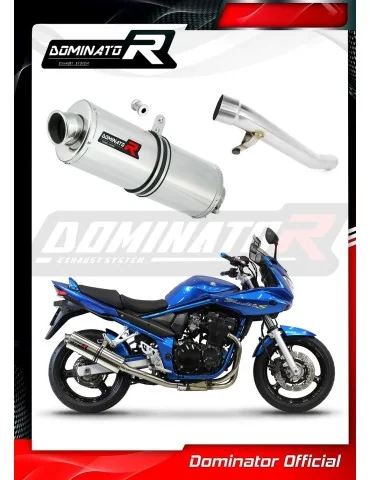 Silencieux slip-on Dominator OV pour Suzuki GSF 650 Bandit N / S (2005-2006)