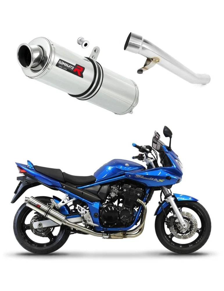 Silencieux slip-on Dominator ST pour Suzuki GSF 650 Bandit N / S (2005-2006)