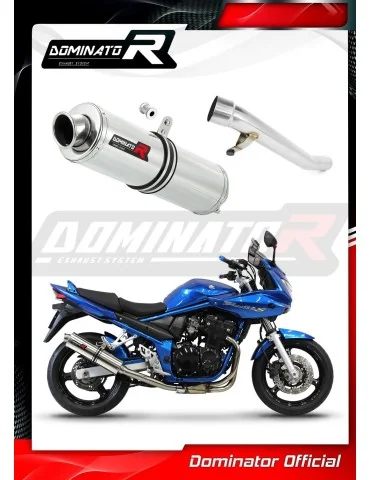 Silencieux slip-on Dominator ST pour Suzuki GSF 650 Bandit N / S (2005-2006)