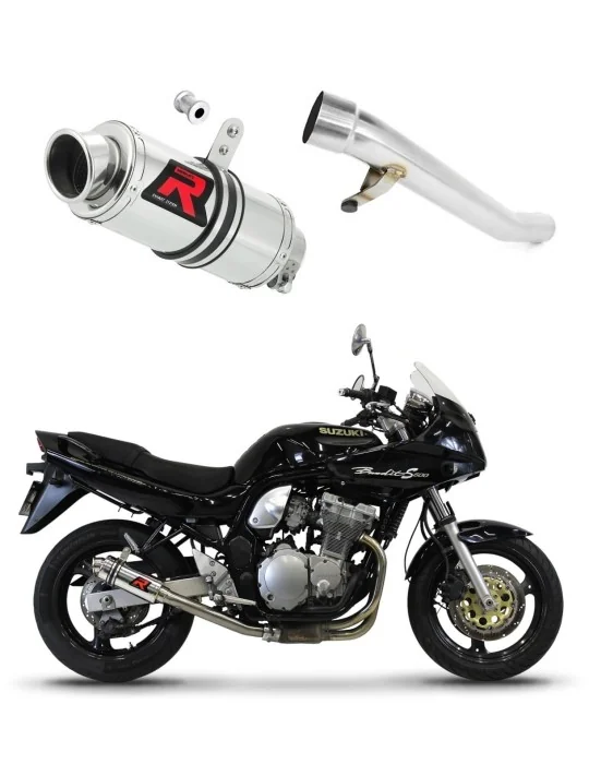 Silencieux slip-on Dominator GP1 pour Suzuki GSF Bandit N / S 600 (1995-1999)