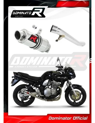 Silencieux slip-on Dominator GP1 pour Suzuki GSF Bandit N / S 600 (1995-1999)