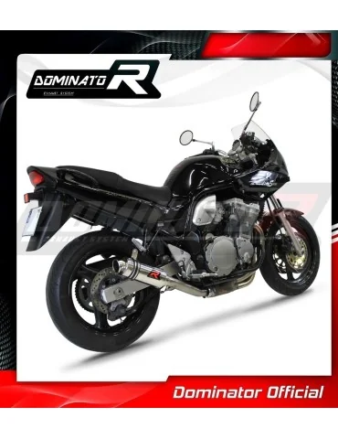 Silencieux slip-on Dominator GP1 pour Suzuki GSF Bandit N / S 600 (1995-1999)