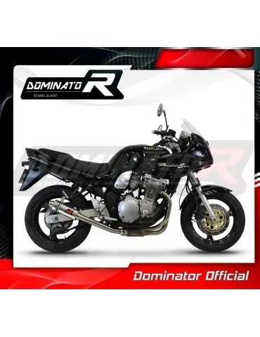 Silencieux slip-on Dominator GP1 pour Suzuki GSF Bandit N / S 600 (1995-1999)