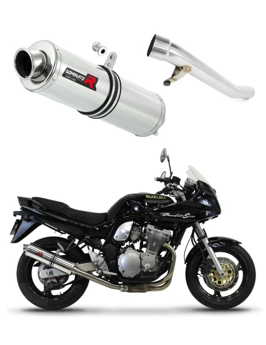 Silencieux slip-on Dominator ST pour Suzuki GSF Bandit N / S 600 (1995-1999)