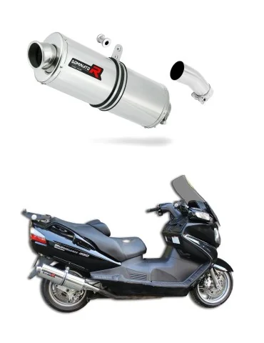 Silencieux slip-on Dominator OV pour Suzuki Burgman 650 (2002-2012)