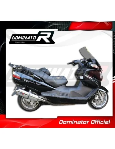 Silencieux slip-on Dominator OV pour Suzuki Burgman 650 (2002-2012)