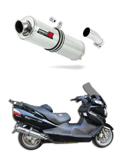 Silencieux slip-on Dominator ST pour Suzuki Burgman 650 (2002-2012)