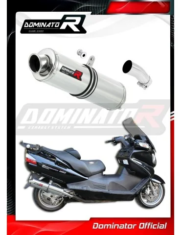 Silencieux slip-on Dominator ST pour Suzuki Burgman 650 (2002-2012)
