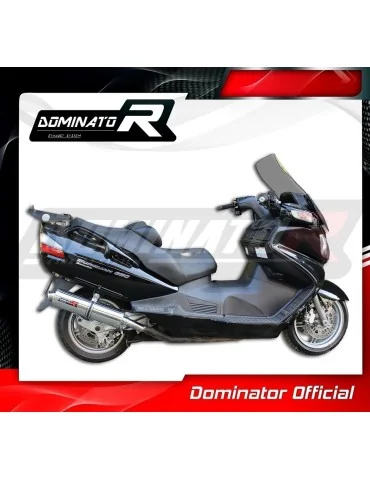 Silencieux slip-on Dominator ST pour Suzuki Burgman 650 (2002-2012)