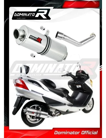 Silencieux slip-on Dominator OV pour Suzuki Burgman 400 (2003-2006)
