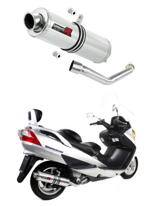 Silencieux slip-on Dominator ST pour Suzuki Burgman 400 (2003-2006)