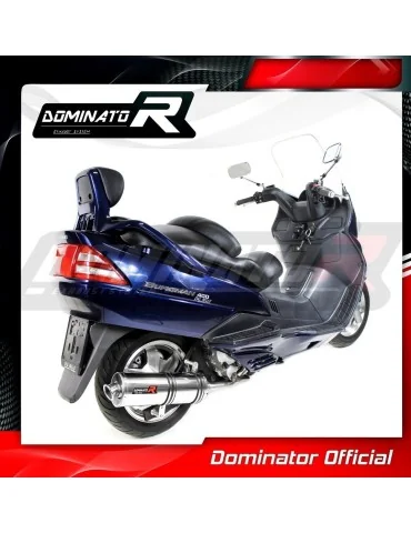 Silencieux slip-on Dominator OV pour Suzuki Burgman 400 (1998-2002)