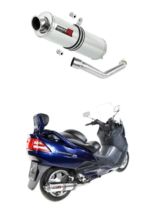 Silencieux slip-on Dominator ST pour Suzuki Burgman 400 (1998-2002)