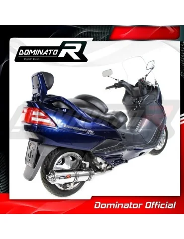 Silencieux slip-on Dominator ST pour Suzuki Burgman 400 (1998-2002)