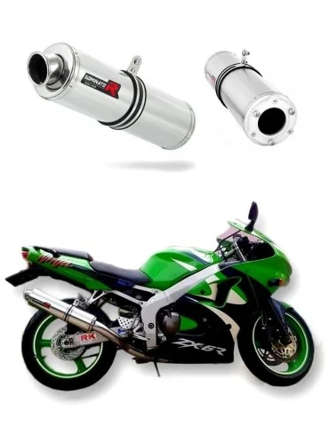 Silencieux bolt-on Dominator ST pour Kawasaki ZX6R (1998-2002)