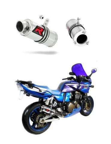 Silencieux bolt-on Dominator GP1 pour Kawasaki ZRX 1200 (2001-2007)