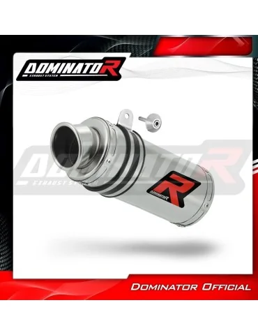 Silencieux bolt-on Dominator GP1 pour Kawasaki ZR7 / ZR7S (1999-2004)