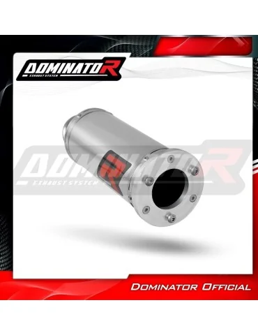 Silencieux bolt-on Dominator GP1 pour Kawasaki ZR7 / ZR7S (1999-2004)