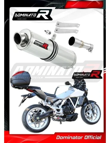 Silencieux slip-on Dominator GP1 pour Hyosung GD 250 Exiv
