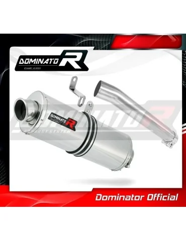 Silencieux slip-on Dominator OV pour Honda XRV 750 Africa Twin RD04 (1990-1992)