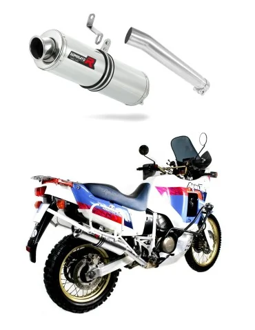 Silencieux slip-on Dominator ST pour Honda XRV 750 Africa Twin RD04 (1990-1992)