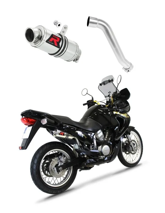 Silencieux slip-on Dominator GP1 pour Honda XL 650 V Transalp (2001-2007)