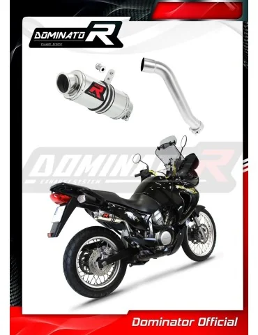 Silencieux slip-on Dominator GP1 pour Honda XL 650 V Transalp (2001-2007)