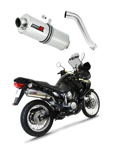 Silencieux slip-on Dominator OV pour Honda XL 650 V Transalp (2001-2007)