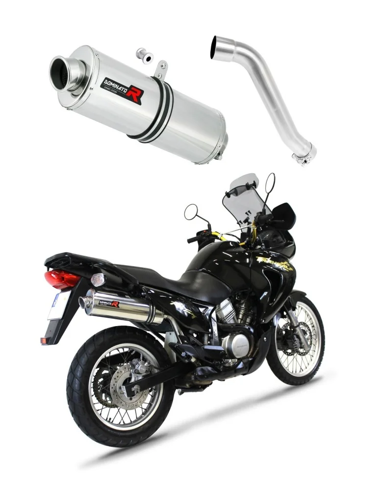 Silencieux slip-on Dominator OV pour Honda XL 650 V Transalp (2001-2007)