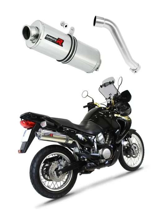 Silencieux slip-on Dominator OV pour Honda XL 650 V Transalp (2001-2007)