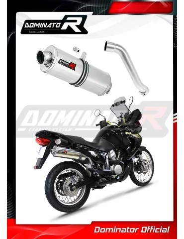 Silencieux slip-on Dominator OV pour Honda XL 650 V Transalp (2001-2007)