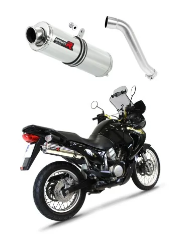 Silencieux slip-on Dominator ST pour Honda XL 650 V Transalp (2001-2007)