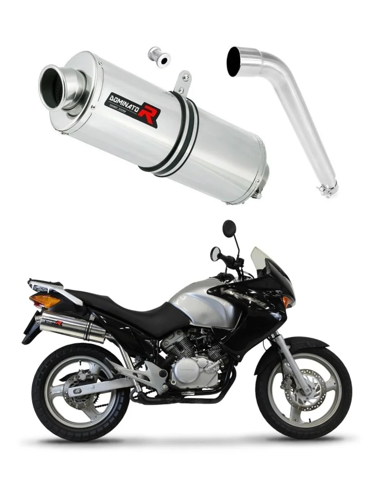 Silencieux slip-on Dominator OV pour Honda XL 125 V Varadero (2001-2006)