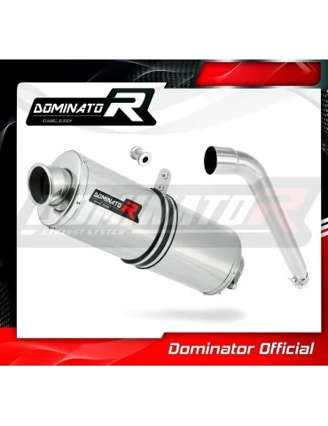 Silencieux slip-on Dominator OV pour Honda XL 125 V Varadero (2001-2006)