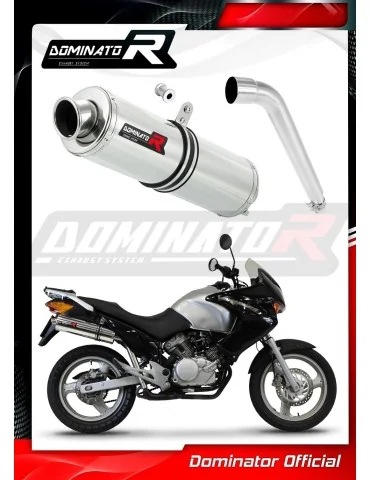 Silencieux slip-on Dominator ROND pour Honda XL 125 V Varadero (2001-2006)