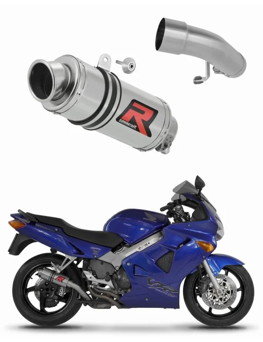 Silencieux slip-on Dominator GP1 pour Honda VFR 800 Fi (1998-2001)