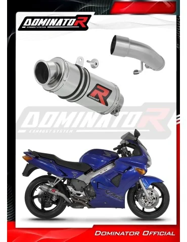 Silencieux slip-on Dominator GP1 pour Honda VFR 800 Fi (1998-2001)