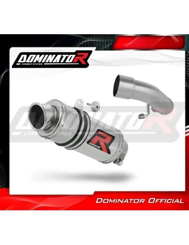 Silencieux slip-on Dominator GP1 pour Honda VFR 800 Fi (1998-2001)