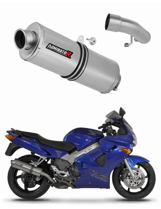 Silencieux slip-on Dominator OV pour Honda VFR 800 Fi (1998-2001)