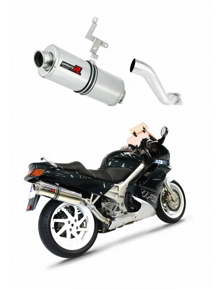 Silencieux slip-on Dominator OV pour Honda VFR 750 HI Level (1990-1992)