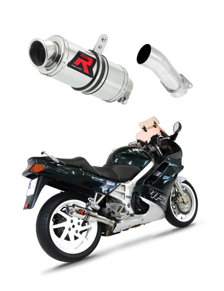 Silencieux slip-on Dominator GP1 pour Honda VFR 750 (1990-1992)