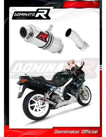 Silencieux slip-on Dominator GP1 pour Honda VFR 750 (1990-1992)